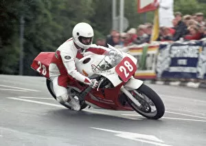 Images Dated 22nd May 2021: Bob Jackson (Honda) 1989 Production 750 TT