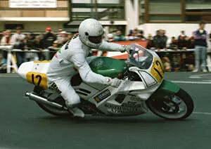 Images Dated 7th September 2019: Bob Jackson (Honda) 1991 Supersport 600 TT