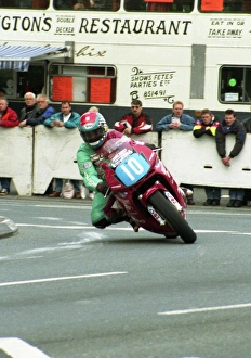 Images Dated 8th January 2018: Bob Jackson (McAdoo Honda) 1996 Junior TT