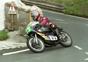 Bob Jackson Prints: Bob Jackson (Suzuki) 1999 Lightweight Classic Manx Grand Prix