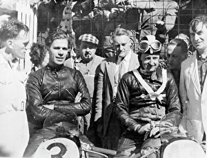 Dennis Parkinson Collection: Bob Keeler Norton Dennis Parkinson 1953 Senior Manx Grand Prix