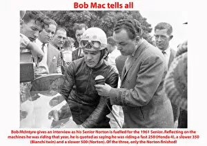 Images Dated 2nd October 2019: Bob Mac tells all