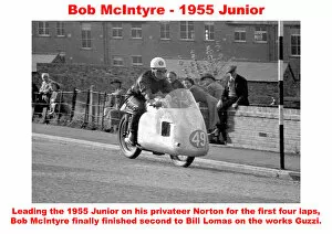 Images Dated 7th October 2019: Bob McIntyre - 1955 Junior