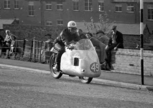 Images Dated 2nd July 2011: Bob McIntyre at Cruickshanks, 1955 Junior TT