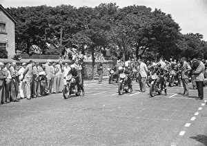 Bob McIntyre, W R Smith, Gerald Brown (BSA) 1952 Junior Clubman TT