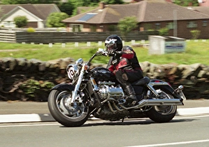 Images Dated 15th August 2016: Bob McMillan (Honda) 1998 Honda Parade Lap