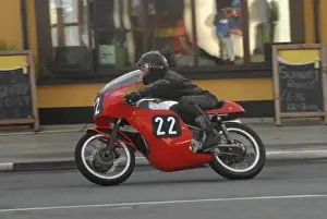 Bob Millinship (Ducati Caffrey) 2008 Senior Classic Manx Grand Prix