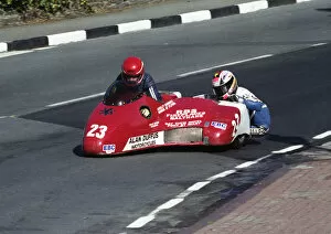 Bob Munro & Paul Fargher (Jockbike) 1994 Sidecar TT
