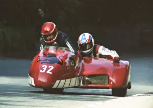 Bob Munro & Paul Fargher (Windle Yamaha) 1992 Sidecar TT