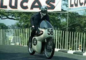 Images Dated 2nd January 2018: Bob Newby (BSA) 1967 Ultra Lightweight TT