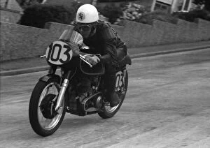 Images Dated 1st January 2019: Bob Ritchie (AJS) 1960 Junior Manx Grand Prix