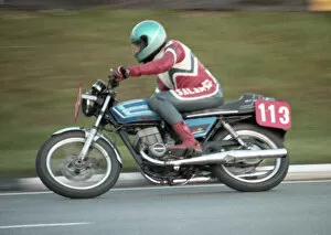 Images Dated 7th October 2020: Bob Simmons (Suzuki) 1985 Production TT