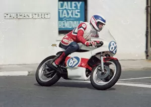 Images Dated 8th December 2021: Bob Simmons (Yamaha) 1983 Junior Manx Grand Prix