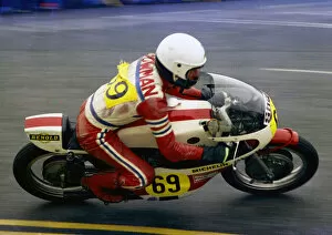 Bill Bowman Gallery: Bill Bowman (Yamaha) 1977 Senior TT