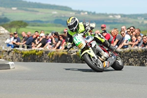 Images Dated 9th July 2015: Brad Vicars (Kawasaki) 2015 Southern 100