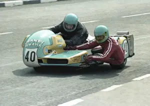 Bran Bardsley & Peter Cropper (Bardsley Yamaha) 1980 Sidecar TT