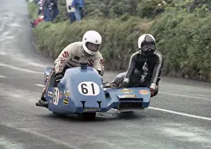 Peter Cropper Prints: Bran Bardsley & Peter Cropper (Cooper Yamaha) 1978 Sidecar TT