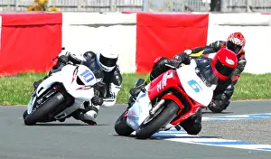 Jurby Prints: Brandan Fargher (Suzuki) & Marc Colvin (Kawasaki) April, Jurby