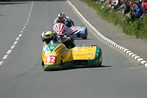 Brian Alflatt & Christophe Darras (Baker Honda) 2005 Sidecar TT