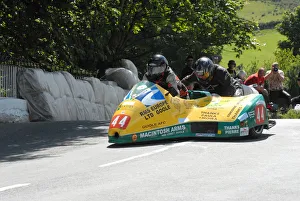 Images Dated 8th June 2009: Brian Alflatt & Herve Chenu (Baker) 2009 Sidecar TT