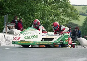 Brian Alflatt & Nick Moore (Ireson Honda) 2000 Sidecar TT