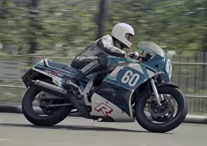 Images Dated 6th March 2020: Brian Appleton (Suzuki) 1986 Production B TT