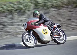 Images Dated 13th August 2020: Brian Cammack (Norton) 1973 Senior Manx Grand Prix