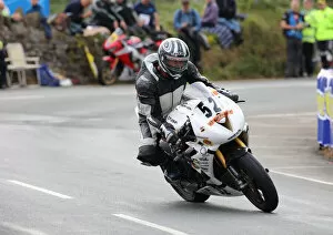 Images Dated 13th July 2021: Brian Clark (Triumph) 2019 Southern 100