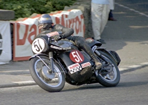 Images Dated 3rd August 2016: Brian Finch (Velocette) 1970 Production 500 TT