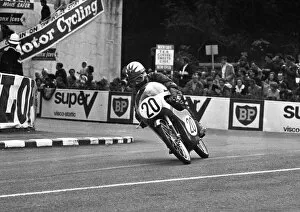 Images Dated 18th September 2013: Brian Gleed (Honda) 1966 50cc TT