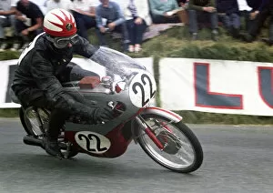 Images Dated 12th August 2016: Brian Gleed (Honda) 1967 50cc TT