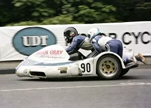 Brian Gray & Ian Colquhoun (May Yam) 1979 Sidecar TT