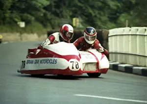 Brian Gray & Stuart Graham (Yamaha) 1989 Sidecar TT