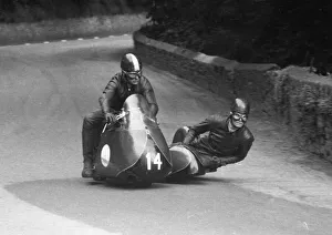 Brian Green & Danny Fynn (Norton) 1960 Sidecar TT