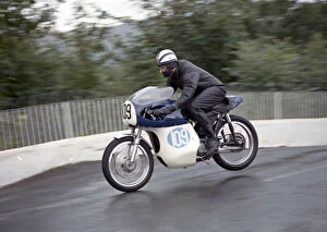 Images Dated 31st May 2021: Brian Hunter (Coleshill 7R) 1967 Junior Manx Grand Prix