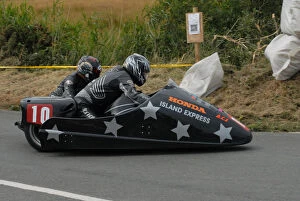 Images Dated 18th July 2009: Brian Kelly & Dickie Gale (DMR Honda) 2009 Jurby Road