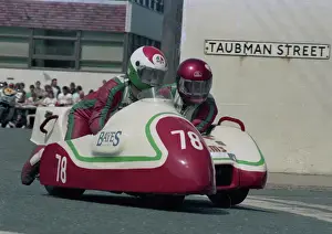 Brian Latham & Kathy Latham (Yamaha) 1986 Sidecar TT