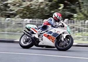 Images Dated 24th May 2021: Brian Mateer (Suzuki) 1992 Newcomers Manx Grand Prix