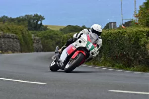 Images Dated 19th October 2020: Brian Mateer (Yamaha) 2014 Supertwin Manx Grand Prix