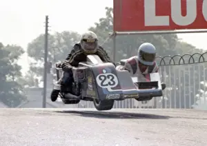 Brian Meeson & Ernest Smith (Yamaha) 1978 Sidecar TT