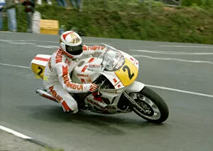 Images Dated 7th September 2019: Brian Morrison (Yamaha) 1991 Supersport 600 TT