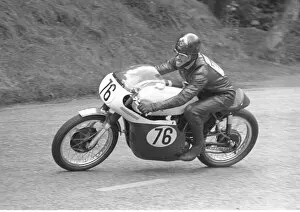 Images Dated 19th July 2021: Brian Moses (Norton BSA) 1966 Senior Manx Grand Prix