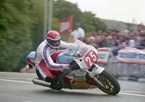 Images Dated 19th June 2021: Brian Raynor (Yamaha) 1988 Production A TT