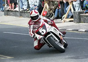 Brian Reid at Parliament Square: 1992 Supersport 400 TT