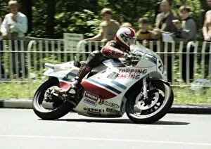 Images Dated 10th July 2017: Brian Reid (Suzuki) 1984 Premier Classic TT