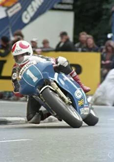 Images Dated 22nd December 2019: Brian Reid (Yamaha) 1987 Junior TT