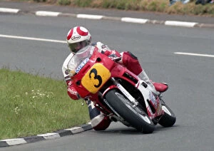 Images Dated 6th November 2019: Brian Reid (Yamaha) 1990 Supersport 600 TT