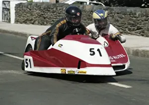 Brian Rostron & Chris Cain (Yamaha) 1985 Sidecar TT