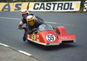 Brian Rust & Alan Bedford (KGB Imp) 1974 750 Sidecar TT