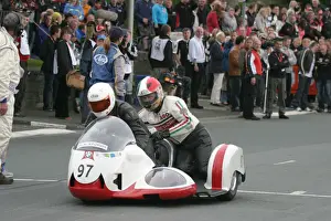 Brian Toombs & Kevin Murphy (BMW) 2010 TT Parade Lap